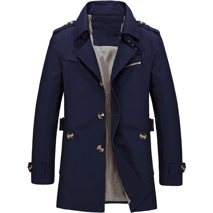 ANDREW™ | MEN'S BUSINESS LONG JACKETS MAD FROM PURE COTTON